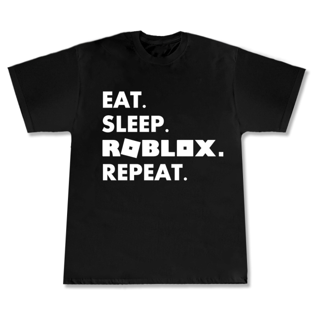 T-shirt Eat Sleep Roblox Repeat