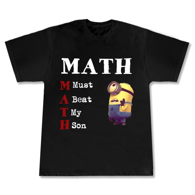 T-shirt Minion Math