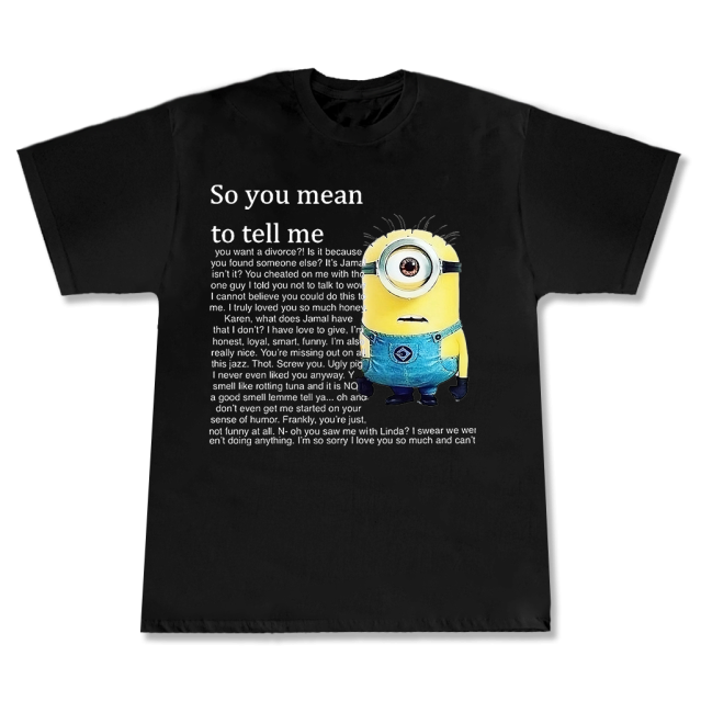 T-shirt Minion Story